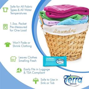 img 1 attached to 🌿 Convenient Travel Detergent Packets & Dish Soap Kit | Terra Breeze All-In-One: Perfect for AirBnB, Rentals & Travel!