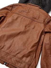 img 3 attached to Urban Republic Little Leather Jacket Boys' Clothing