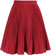 👗 girls pleated elastic clothing by grace karin logo