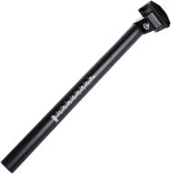 🚲 cysky 350mm seatpost: versatile bike seat post for mtb, road, and bmx bicycles (aluminum alloy, black) logo