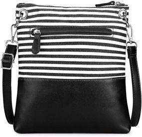 img 3 attached to Newshows Lightweight Medium Leather Crossbody Women's Handbags & Wallets and Crossbody Bags