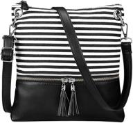 newshows lightweight medium leather crossbody women's handbags & wallets and crossbody bags logo