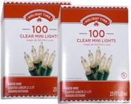 holiday time clear mini lights logo