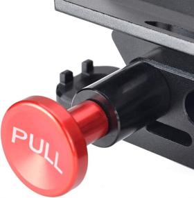 img 2 attached to 🔥 Premium Quick Release Aluminum Fire Extinguisher Holder Mount Bracket - Adjustable for Jeep Wrangler, UTV, Polaris RZR Ranger (Black)