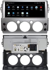 img 3 attached to 🚗 CUSP 12.3-дюймовый Android-автомагнитола с GPS-навигацией для Toyota FJ Cruiser 2006-2021 - мультимедийный плеер Octa Core 4G + 64G, CarPlay, HD IPS-дисплей - автомобильный головное устройство с установочным комплектом для панели приборов - подключай и используй