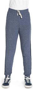 img 3 attached to Girls Buttery Soft Active Sweatpants Jogger Legging by FASHION X FAITH - Brushed Fleece Pull On