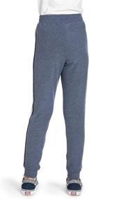 img 1 attached to Girls Buttery Soft Active Sweatpants Jogger Legging by FASHION X FAITH - Brushed Fleece Pull On