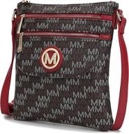 crossbody pocketbook adjustable mkf collection women's handbags & wallets and crossbody bags logo