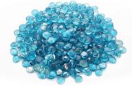 сувимут 5lb голубые стеклянные наполнители для ваз: стильные стеклянные шарики для центральных объектов, декора столов и ремесел (примерно 500 камней) логотип