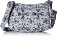 👜 optimized search: vera bradley cotton on the go crossbody bag logo