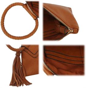 img 2 attached to Clutch Wristlet Evening Wallet Leather Women's Handbags & Wallets and Wristlets