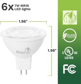 img 3 attached to 💡 Bioluz LED Halogen Replacement Non Dimmable Industrial Electrical - Efficient Lighting Solution for Industries