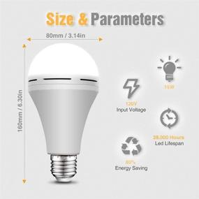 img 4 attached to 🔦 Rechargeable Emergency Lighting Components: Industrial Electrical Hurricane Solution