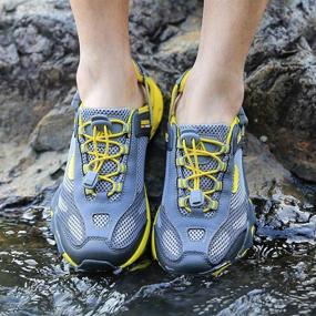 img 2 attached to 🏞️ HUMTTO Upstream Trekking Sneakers: Fast-Drying Footwear for Outdoor Adventures