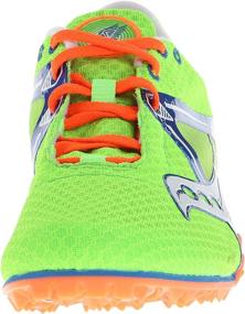 img 3 attached to 👟 Saucony Velocity Track Men's Shoes – Green/Orange Athletic Footwear