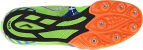 img 1 attached to 👟 Saucony Velocity Track Men's Shoes – Green/Orange Athletic Footwear