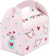 valentines treat boxes favors 24 pack logo