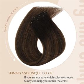 img 1 attached to Sunny Extensions 50Gram Lowlight Hair Hair Care