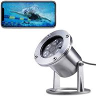 barlus underwater koi pond camera: 304 stainless steel, ip68, 1080p 2mp poe ip camera for crystal clear monitoring logo