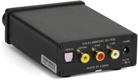 img 3 attached to 🎧 Silver SMSL SD793-II PCM1793 DIR9001 DAC Digital Audio Decoder Amplifier
