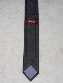img 1 attached to Belluno Skinny Cotton Necktie Caramel Men's Accessories in Ties, Cummerbunds & Pocket Squares