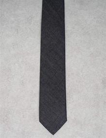 img 2 attached to Belluno Skinny Cotton Necktie Caramel Men's Accessories in Ties, Cummerbunds & Pocket Squares