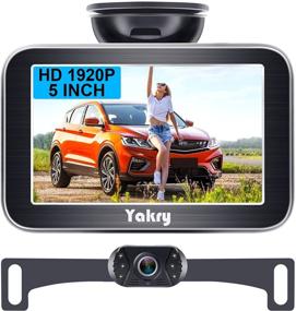 img 4 attached to Yakry Y12 1920P HD Backup Camera Kit: Waterproof, Night Vision, Easy DIY Installation - 2021 Latest Technology