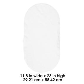img 1 attached to 👶 Boppy Changing Pad Liner, 3-Pack, White Terrycloth with Waterproof Backing - Easy Mess-Free Diaper Changes for Changing Pads or On-The-Go, Machine Washable
