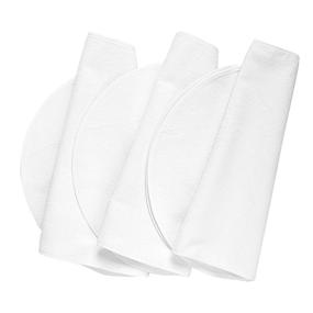 img 4 attached to 👶 Boppy Changing Pad Liner, 3-Pack, White Terrycloth with Waterproof Backing - Easy Mess-Free Diaper Changes for Changing Pads or On-The-Go, Machine Washable