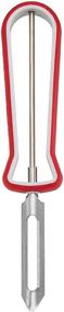 img 2 attached to 🔍 Enhanced SEO: Farberware Soft Touch Swivel Peeler in Vibrant Red Shade