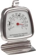 🌡️ supco st03 stainless steel fridge freezer thermometer, -20°f to 80°f logo