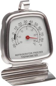 img 1 attached to 🌡️ Supco ST03 Stainless Steel Fridge Freezer Thermometer, -20°F to 80°F