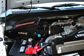 img 3 attached to 🔥 Airaid Cold Air Intake System: Boost Horsepower & Filter Efficiency | 2008-2010 FORD (F250 Super Duty, F350, F450, F550) AIR-400-214-1