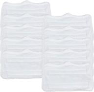 🧹 the elixir eco green set of 10, microfiber replacement washable cleaning mop pads for shark steam & spray mop: s3101, s3250, s3251, s3202, sk410, sk4350co, sk460, sk140, sk141 logo