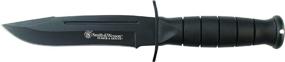 img 1 attached to Smith & Wesson CKSUR1 10.5in High Carbon S.S. Fixed Blade Knife - Ideal for Outdoor, Tactical, Survival and EDC Needs