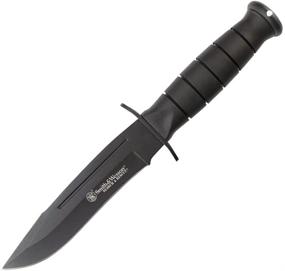 img 3 attached to Smith & Wesson CKSUR1 10.5in High Carbon S.S. Fixed Blade Knife - Ideal for Outdoor, Tactical, Survival and EDC Needs