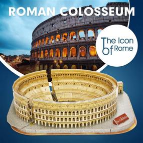 img 3 attached to Cubicfun National Geographic Colosseum Booklet DS0976H