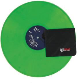 img 1 attached to 🎵 Premium Beat Breakerz Record Cleaning Cloth - 5 Pack, Black - Enhance Your Vinyl Sound!