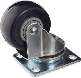 img 2 attached to 🔩 StarTech.com Heavy Duty Caster Kit for Open Frame Rack - TAA Compliant with Easy Installation Hardware - Set of 4 (4POSTCASTER)