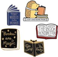 📌 jonerise 5 pcs enamel brooch pin set - cute cartoon brooches lapel pins badge for kids children - ideal jean bag and clothes decoration logo