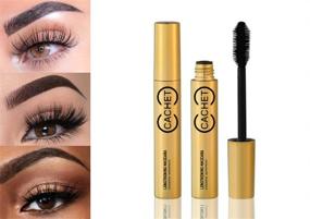 img 3 attached to 💫 Enhance Your Lashes with CACHET Cosmetics Lash Lengthening Mascara – 4D Silk Fibers and Flake Resistance - Black, Waterproof, Tear-Proof, Non Toxic - Get Long-Lasting, Smudge-Free, Volumized Lashes!