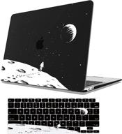 🚀 astronaut 2 macbook air 11 inch case a1370/a1465 - durable plastic coated hard shell cover with keyboard cover, aoggy-compatible logo