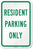 🌟 enhanced visibility: resident smartsign intensity reflective aluminum for optimal safety logo