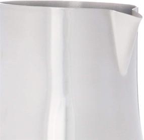 img 2 attached to ☕ De'Longhi 12 oz Stainless Steel Milk Frothing Pitcher for Espresso Machine, Barista Tool for Coffee Cappuccino Latte Art, DLSC0