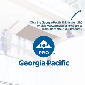 img 1 attached to 🧻 GP PRO (Georgia-Pacific) Universal Centerpull Paper Towel and Wiper Dispenser - Translucent Smoke, 54050 - 10.250&#34; W x 10.750&#34; D x 12.625&#34; H