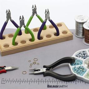 img 1 attached to 🔧 The Beadsmith 4-in-1 All-Purpose Pliers: Cutting & Flattening Wire for Jewelry Making