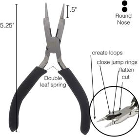 img 3 attached to 🔧 The Beadsmith 4-in-1 All-Purpose Pliers: Cutting & Flattening Wire for Jewelry Making