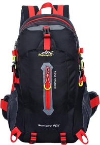img 4 attached to Backpack Waterproof Lightweight Daypacks Climbing Outdoor Recreation for Camping & Hiking