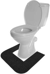 img 4 attached to Resilia Commode Super Absorbent Potty Training Mats for Kids & Commercial Use - 4 Pack