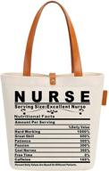 👜 stylish so'each canvas & beach tote bag - perfect nurse gift, graphic handbag and shoulder bag combo logo